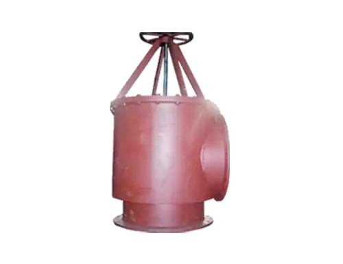 MS Fabricated Right Angle Valve